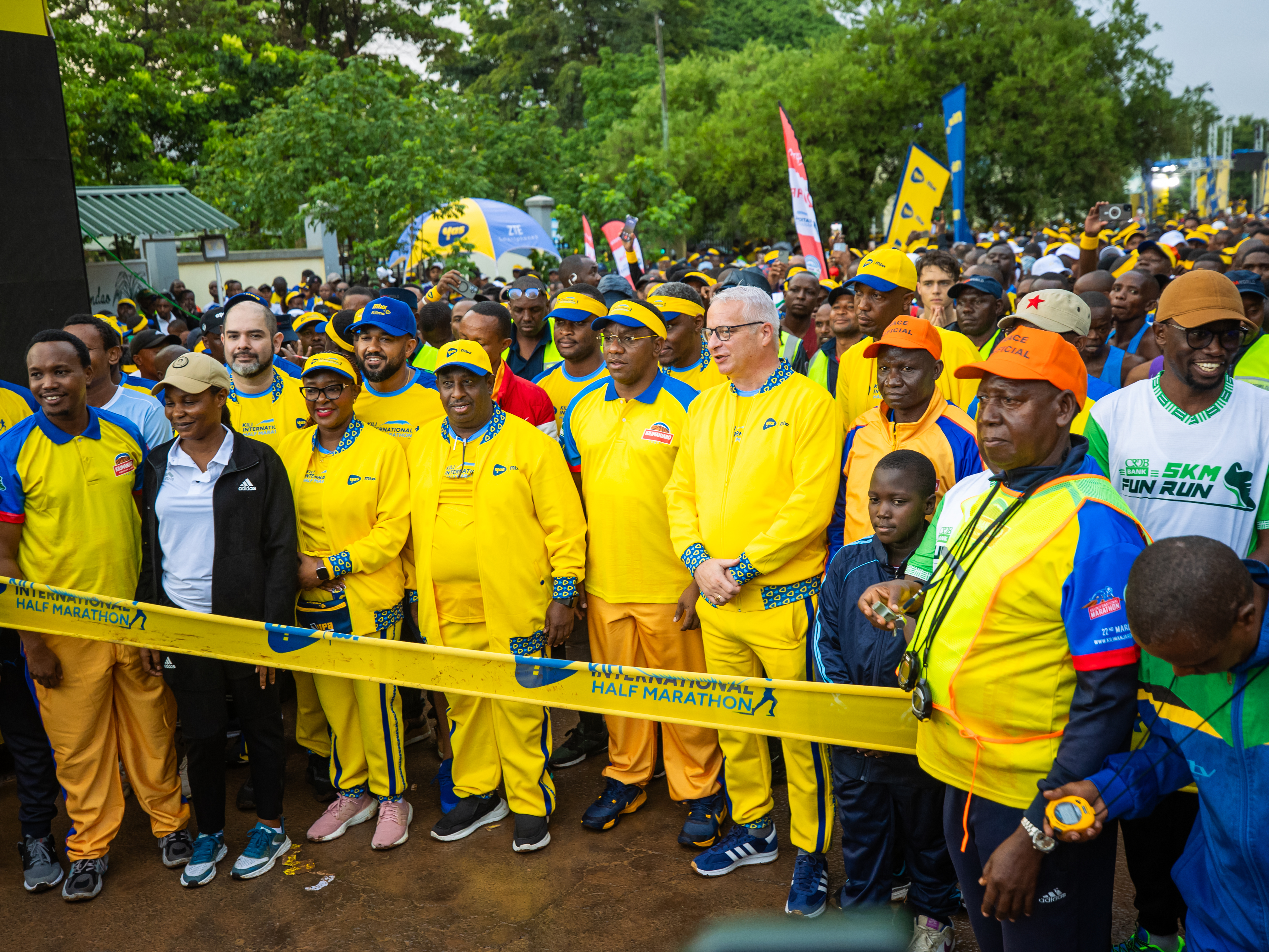 Image of the latest project done by Amplify Marketing known as Yas Kilimanjaro International Half Marathon 2026